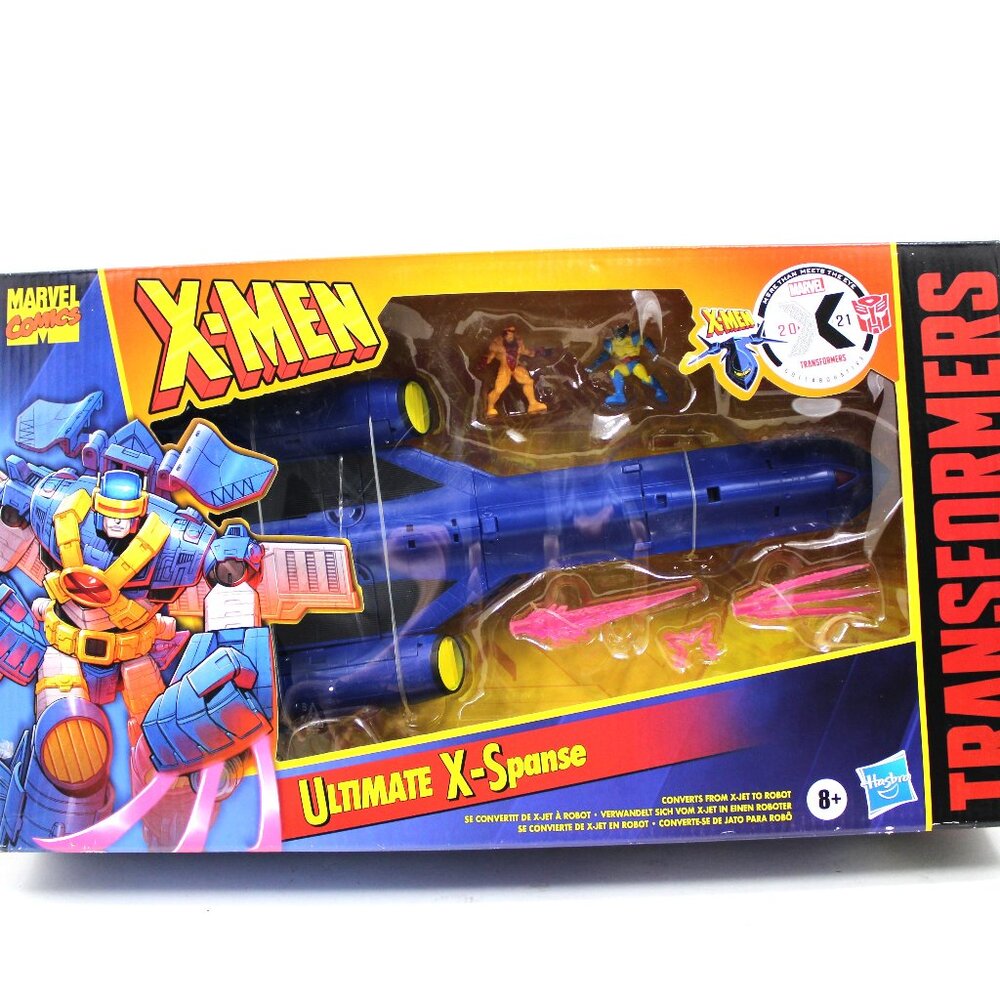 Hasbro Transformer Marvel X-Men Blackbird Ultimate X-Spanse Figure NOS NEW!